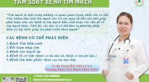 Tầm quan trọng của việc khám tầm soát tim mạch cho trẻ em